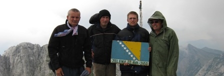 Na vrhu Prenja  2155m (Zelena Glava)