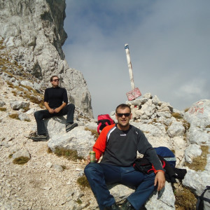 Na vrhu Durmitora (2532 m)